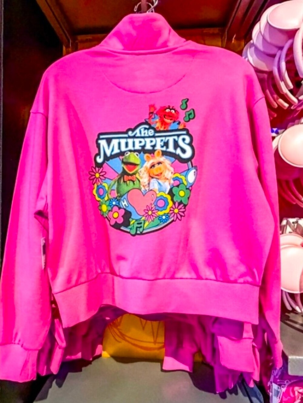Disney Parks Muppets Quarter Zip Sweatshirt